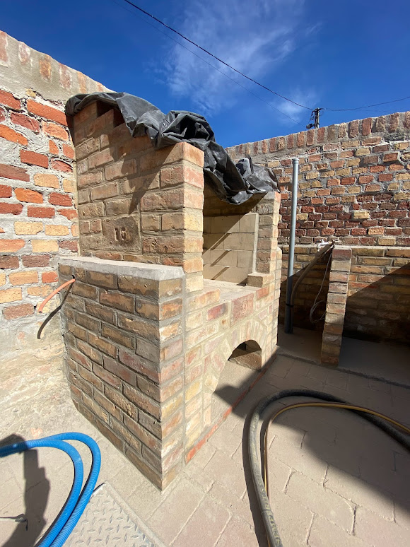 Palkonya grillező homokszórás